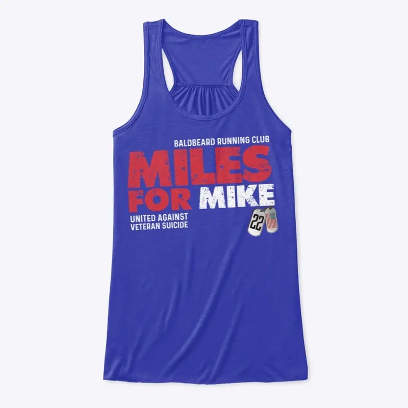 Miles for Mike Tank top 